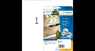 HERMA 10911 Wit Zelfklevend printerlabel printeretiket