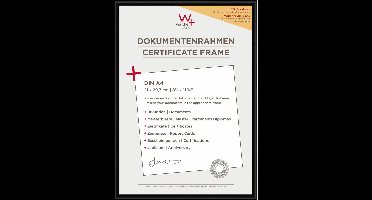 Walther New Lifestyle - Kunststof lijst - Fotoformaat 21x29,7 cm (DIN A4) - Kunstglas - Zwart
