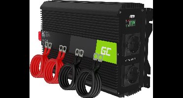 Spanningsomvormer Inverter PRO 12V naar 230V 2000W / 4000W Gemodificeerde sinusgolf.