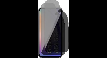Privacy Screenprotector geschikt voor Samsung Galaxy A54 - 2x FlexGuard Screen Protector