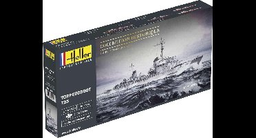 Heller Modelbouwpakket Militaire voertuigen - 81011 Torpedoboot T23 Plastic - 1:400 - Modelbouw