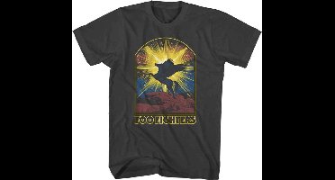 Foo Fighters - Pegasus Heren T-shirt - XL - Zwart