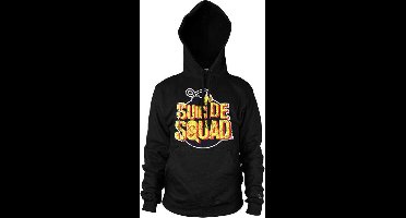 DC Comics Suicide Squad Hoodie/trui -XL- Bomb Logo Zwart