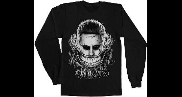 DC Comics Suicide Squad Longsleeve shirt -2XL- Joker - Damaged Zwart