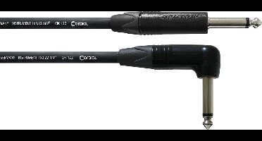 Cordial CPI9PR Select Gitaarkabel Haaks/Recht 9 Meter