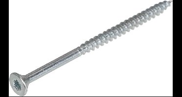 Hoenderdaal 0206.01.42501 Spaanplaatschroef - Platkop - Staal - Verzinkt - TX25 - 5 x 90/60mm (200st)