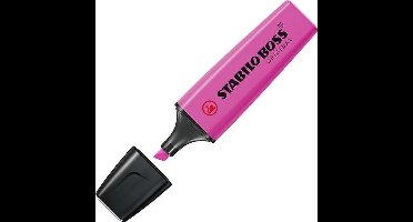 STABILO BOSS ORIGINAL - Markeerstift - Hoogste Kwaliteit - Lila - per stuk