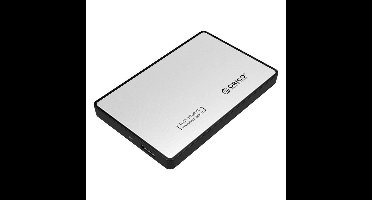 Orico Harde schijf behuizing 2.5 Inch SATA HDD/SSD - Zilver/zwart