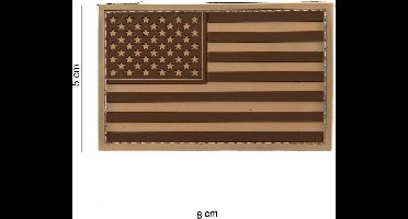 101 Inc Embleem 3D Pvc Usa Desert  11183