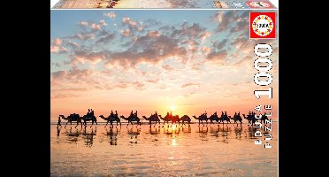 Zonsondergang op Cable Beach, Australië (1000 stukjes)