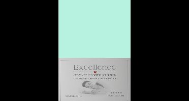 Excellence Jersey Split Topper Hoeslaken - Tweepersoons - 140x200/210 cm - Mint Green