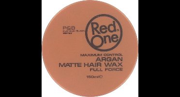 6x RedOne Haarwax – Matt Hair Wax Argan