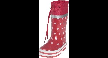 Playshoes - Regenlaarsje Stippen - Rood - maat 34-35EU