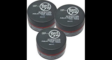 RED ONE X3 MAXIMUM CONTROL QUIKSILVER  AQUA HAIR WAX FULL FORCE 150ML