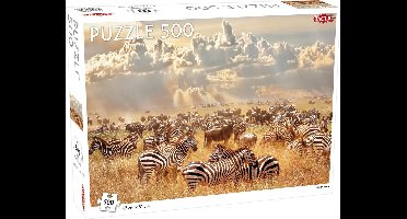Puzzel Animals: Zebra Herd - 500 stukjes