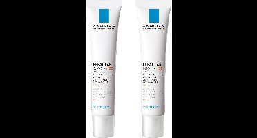 La Roche-Posay Effaclar Duo+ SPF30 Dagcrème - voor Vette, Onzuivere Huid met Neiging tot Acne - Voordeel bundel 2x 40ml