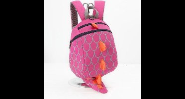 Scoby - Rugzak - Dino rugzak - Kinder rugzak - Kids Backpack - Klein formaat - Roze