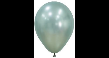 Latex ballonnen Sempertex Silk Cool mint, 5inch - 50 stuks