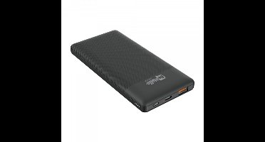 BeHello Powerbank 10000 mAh | USB-C PD 18W | QC 3.0 | Snelladen (Zwart)