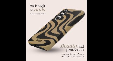 MIO MagSafe Samsung Galaxy A34 Hoesje | Hard Shell Back Cover | Geschikt voor MagSafe | Swirl