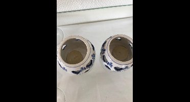 Waxinelichthouder 6cm Holland  Ter Steege Handgeschilderd Delfts blauw cadeau
