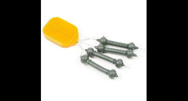 PB Products - Downforce Tungsten - Heli-Chod Rubber & Beads - Weed (X-Small)