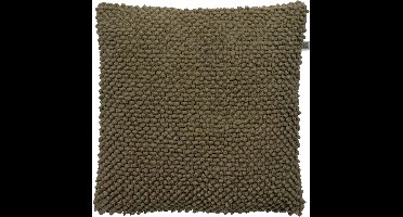 Dutch Decor ANDY - Kussenhoes olijf 45x45 cm - groen - met rits