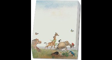Bekking & Blitz - Memoblok - Memo blocnote - Notitieblok - Kunst - Uit "van Mug tot Olifant - Ingrid en Dieter Schubert - Uniek design