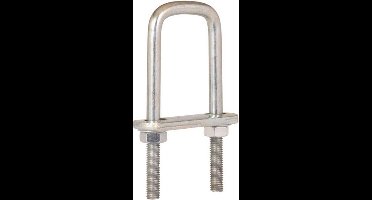 U bout M10 met strop 120 x 43 mm - verzinkt