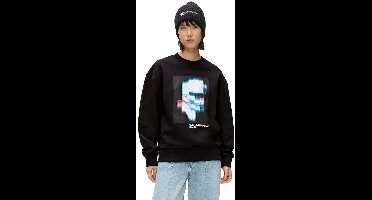 Karl Lagerfeld Jeans B1w20049 Sweatshirt Zwart M Vrouw