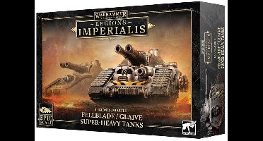 Warhammer The Horus Heresy - Legions Imperialis - Legiones Astartes - Fellblade / Glaive Super-heavy Tanks (03-95)