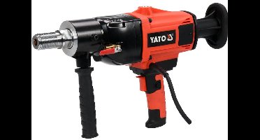 YATO Professionele Diamantkernboormachine met Statief - 2200W - Boorbereik Ø 30-180 mm - Met Mechanische Veiligheidskoppeling & Waterkoeling - 1 1/4" UNC Aansluiting