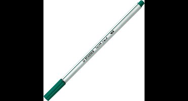 Brushstift STABILO Pen 568/53 turquoise groen - 10 stuks