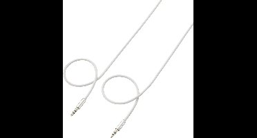 SpeaKa Professional SP-7870096 Jackplug Audio Aansluitkabel [1x Jackplug male 3,5 mm - 1x Jackplug male 3,5 mm] 3.00 m