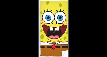 SpongeBob Squarepants Strandlaken, Face - 70 x 140 cm - Katoen