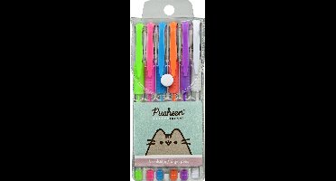 Pusheen The Cat - 6 Gelpennen