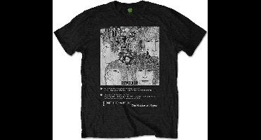 The Beatles - Revolver 8 Track Heren T-shirt - 2XL - Zwart