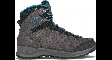 EXPLORER GTX MID WS Antraciet Turquoise Dames Trekkingschoenen