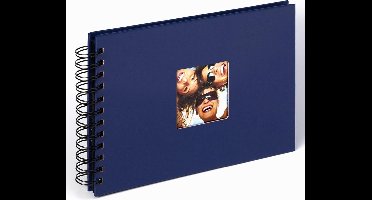 Walther SA-109-L Fun - Spiraal album - Formaat 23 x 17 cm - Blauw