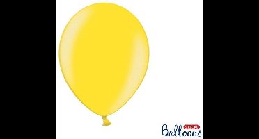 """Strong Ballonnen 30cm, Metallic Lemon Zest (1 zakje met 50 stuks)"""