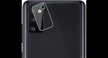 Camera Screenprotector geschikt voor Samsung Galaxy A41 - Glas Screen Protector