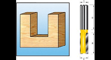 Makita 22x35mm Groeffrees S12 - D-10453