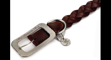 Leren halsband
