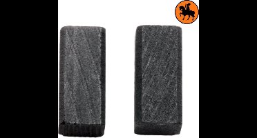 Koolborstelset voor Black & Decker P2000 - 6,3x6,3x13,5mm