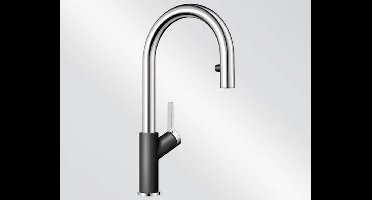 BLANCO CARENA-S Vario Keukenkraan Silgranit-Look Antraciet/Chroom