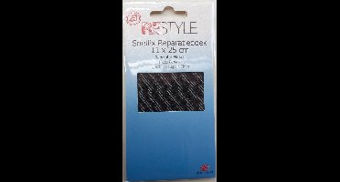 ReStyle - Reparatiedoek snelfix - strijkbaar 11x25 cm - Zwarte jeans