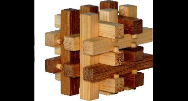 Eureka Slide 3D Puzzle - Bamboe schuifpuzzel voor probleemoplossing