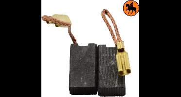 Koolborstelset voor Kress Schroevendraaier 650 TBS 6000 - 5x8x14,5mm - Vervangt 24837