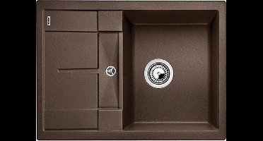 Blanco Spoelbak Metra 45S Compact SGR café man.
