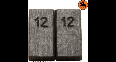Koolborstelset voor AEG WS715-125 - 5x8x15mm - Vervangt 4.931.341.881